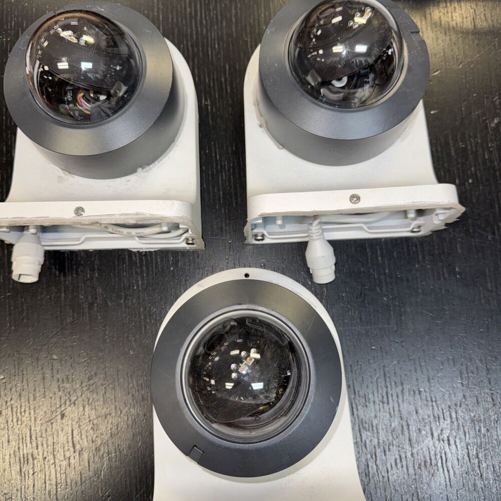 Lot Of 3 Alarm.com Cameras With Bases